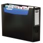 Marbig Portable File Organiserc/W 10 Files & Tabs Black