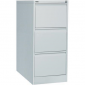 Go 3 Drawer Filing Cabinet H1016XW460Xd620MM Silver Grey
